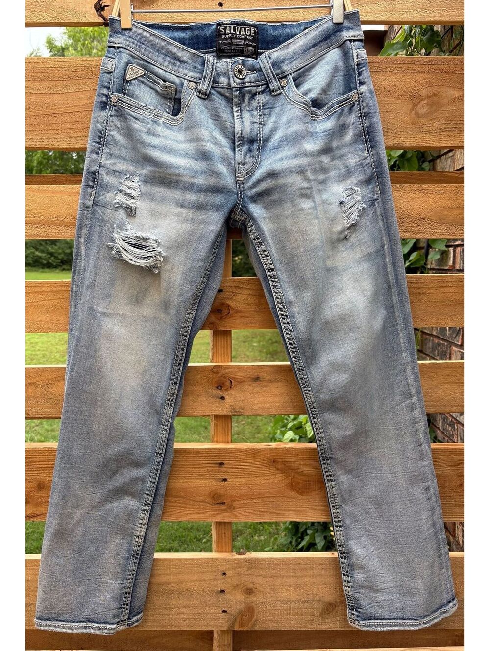 Salvage Supply Company Mayhem Straight Regular Fit Men's Jeans